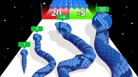 SNAKE RUNNER 3D - Level Up Snake (Evolution Games, Max Level) - YouTube