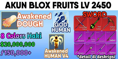 [BLOX FRUITS] Account Blox Fruits - Awaken Race ANGEL V4 (Awakened Race ...