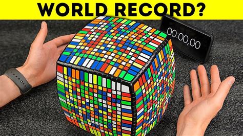 How To Solve A Rubik's Cube World Record - World Guinnes