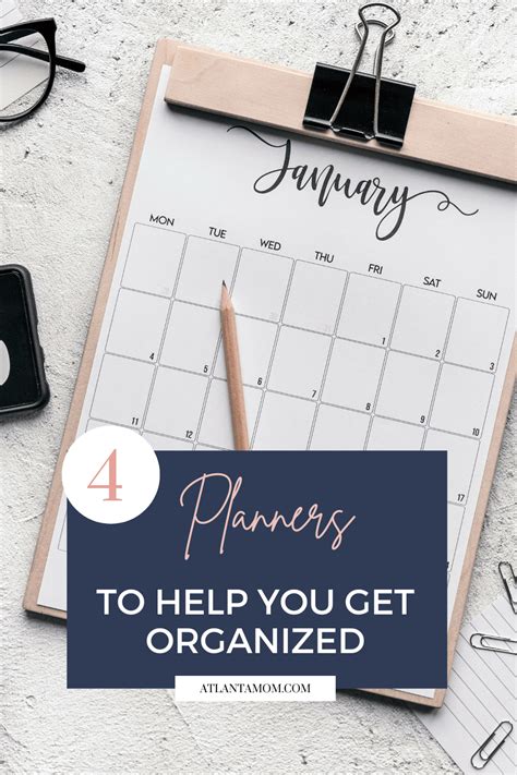 4 Planners to Help You Get Organized