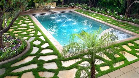 Green Landscaping Ideas For Your Pool Area - Home Improvement Best Ideas