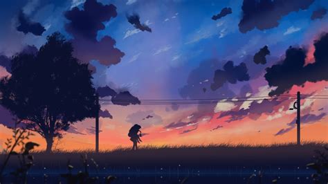 Desktop wallpaper aesthetic anime landscape art - mistermain