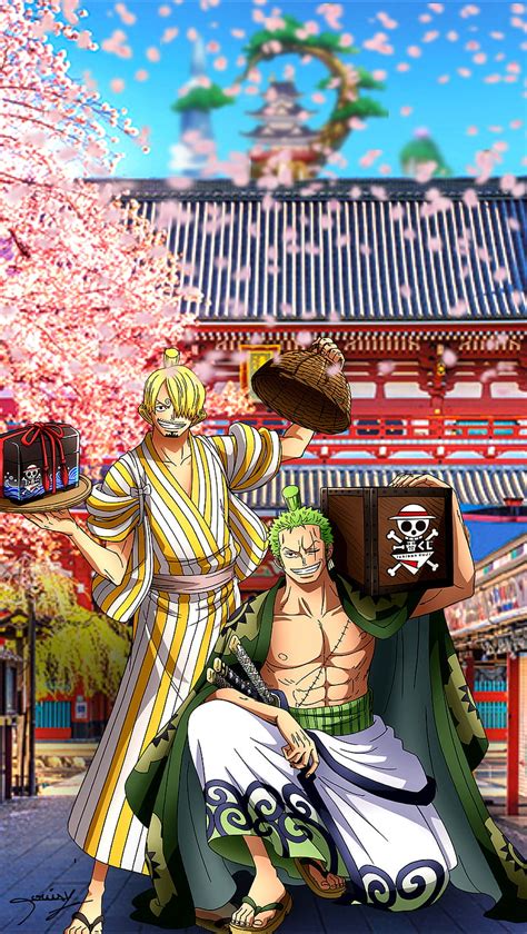 One Piece Wallpaper Zoro And Sanji