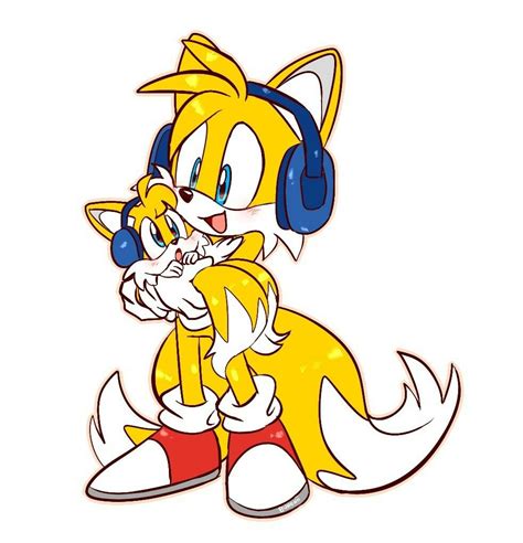 Tails and Lil' Tails | Hedgehog art, Learn to draw anime, Sonic fan art