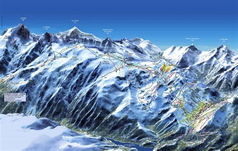 Skimaps around the World: 2 alpes - la grave