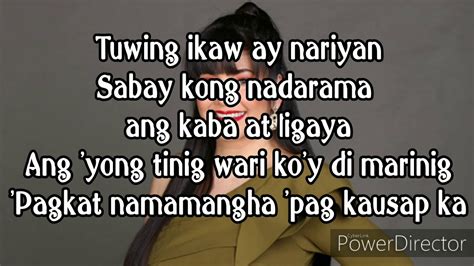 PANGARAP KO ANG IBIGIN KA | LYRICS | REGINE VELASQUEZ - YouTube