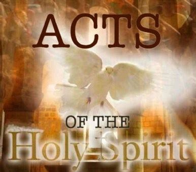 Acts – Work of the Holy Spirit – biblestudyresources.org