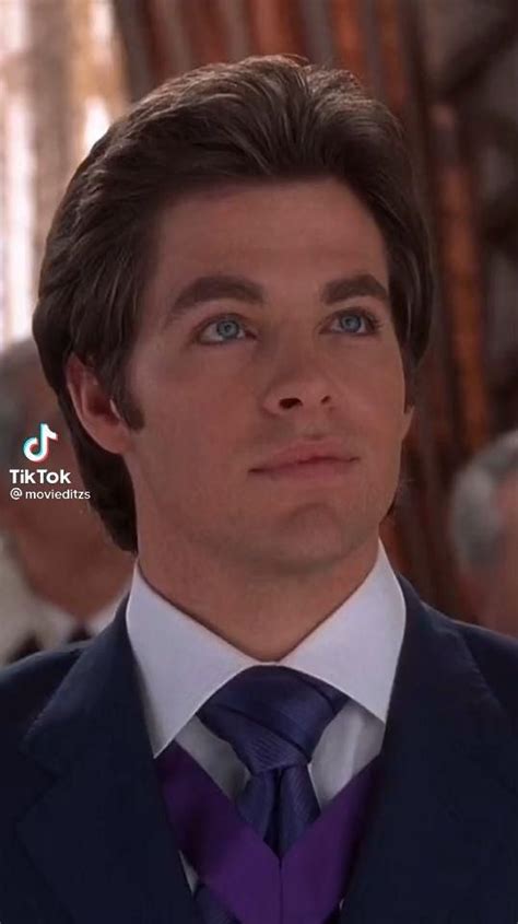 Chris Pine as Nicholas Deveraux in The Princess Diaries 2: Royal ...