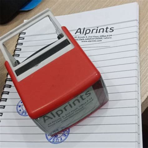 Custom Rubber Stamp Printing & Designing Pakistan - Alprints