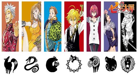 Personajes Nanatsu No Taizai Pecados Capitales Definicion - IMAGESEE