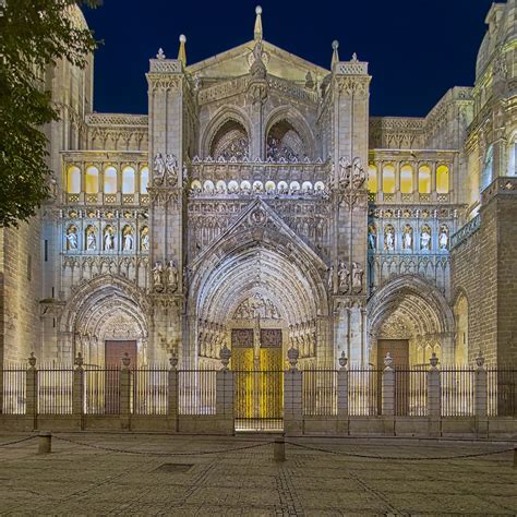 Toledo Cathedral - Main façade - The Primate Cathedral of Saint Mary of ...