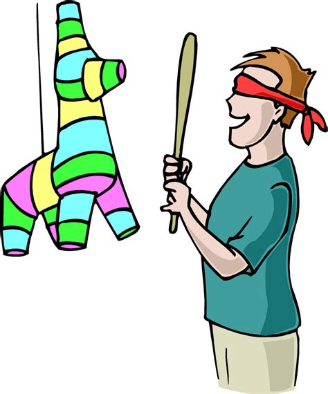 Hitting Pinata Clipart - ClipArt Best