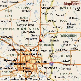 Forest Lake, Minnesota Area Map & More