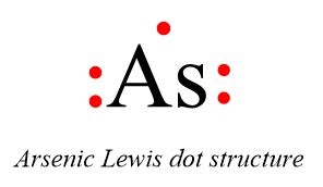 What is the correct Lewis structure for arsenic?