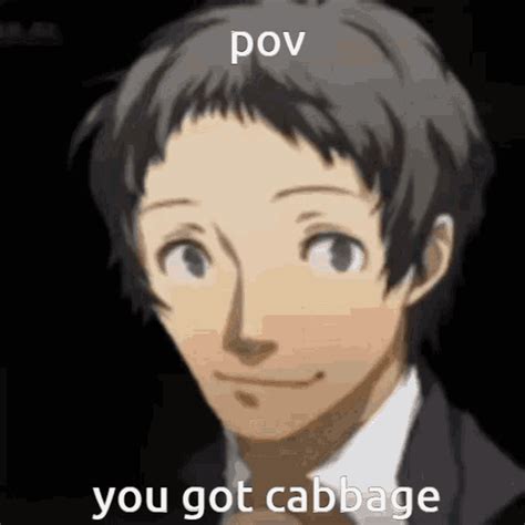 Tohru Adachi Adachi Tohru GIF - Tohru Adachi Adachi Tohru Cabbage ...