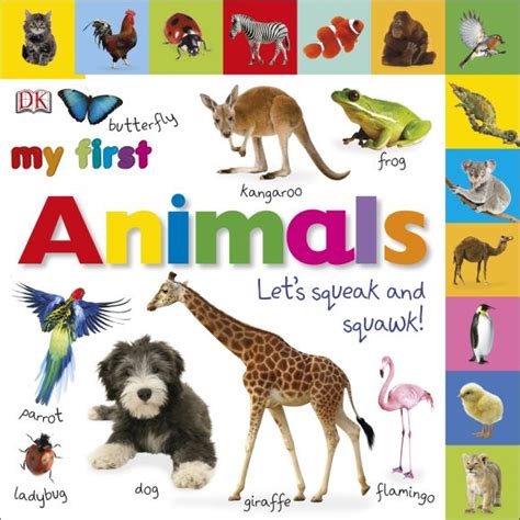 Tabbed Board Books: My First Animals | DK US