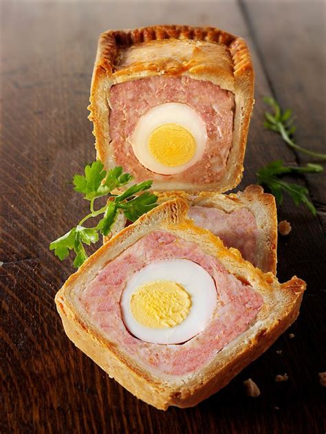 Pork Pie With Egg In