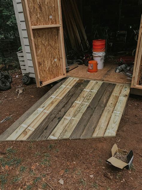 DIY shed ramp - This Minimal House | Shed ramp, Diy shed, Shed