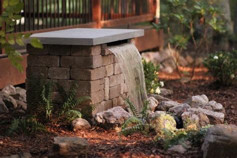 Build a Stone Waterfall Fountain | HGTV