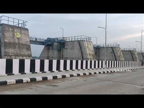 Lakshmi Barrage in Kaleshwaram Full View|Kaleshwaram Dam Video ...