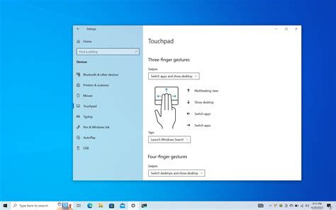 How to customize 'Precision Touchpad' settings on…