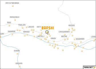 Barshi (Georgia) map - nona.net