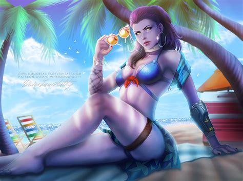 Ariel Diaz - Beach Day Widowmaker | Overwatch