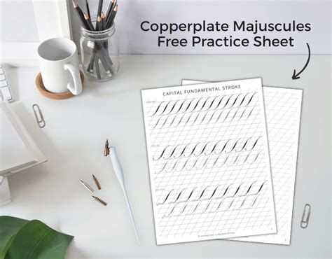 Copperplate Uppercase Alphabet Beginner's Guide — Loveleigh Loops