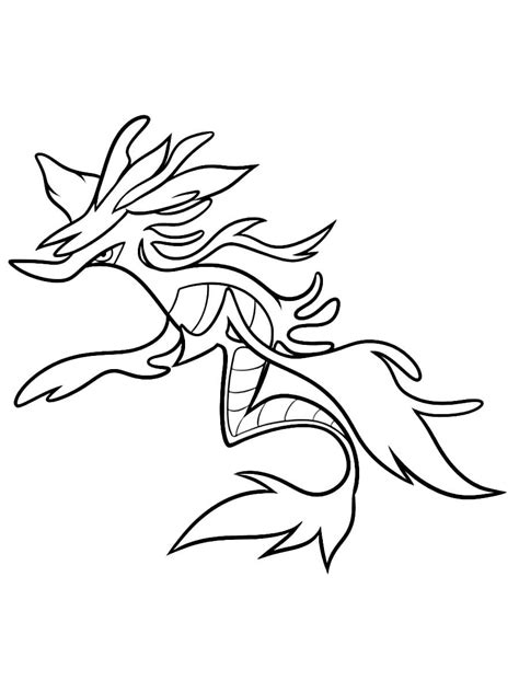 Dragalge Pokemon coloring page - Download, Print or Color Online for Free