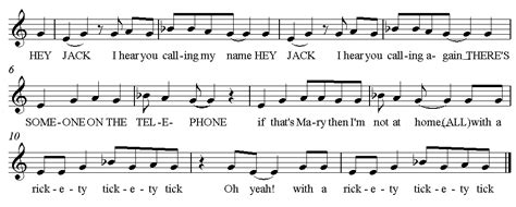 Issue 58: Learning Names – The Telephone Song | The Music Jungle