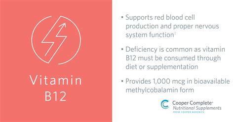 Buy Vitamin B12 Methylcobalamin Supplement | Cooper