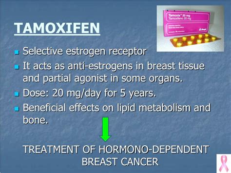 PPT - TAMOXIFEN IN HORMONE DEPENDENT BREAST CANCER PowerPoint ...