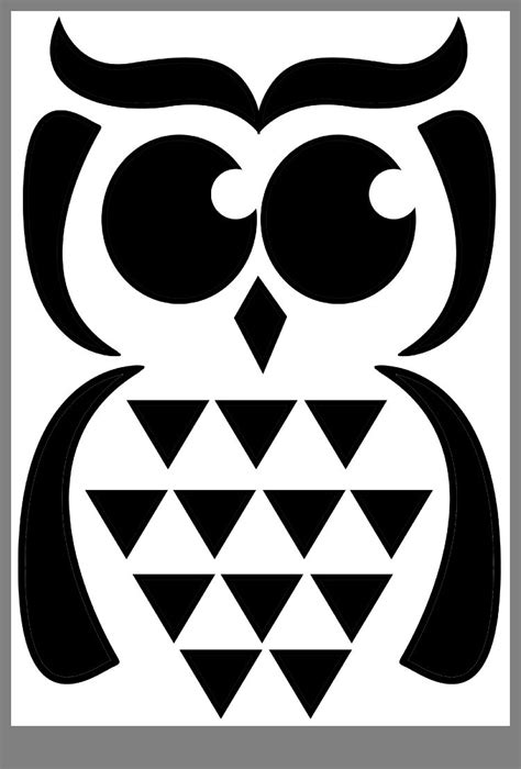 Owl Pumpkin Carving Templates