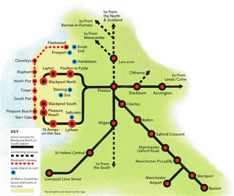 Northern Trains rail maps