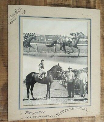 VINTAGE "Winner's Circle" Horse Racing Photo - Jul 13, 1949 "FANASH" | eBay