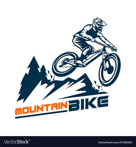 Mountain bike Royalty Free Vector Image - VectorStock