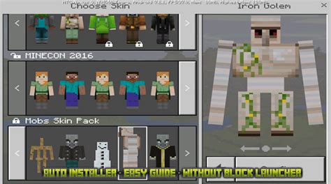 Mobs skin Pack for mcpe on Windows PC Download Free - V1.1 - com ...