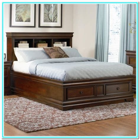 Cal King Platform Bed Frame With Storage - Bedroom : Home Decorating ...