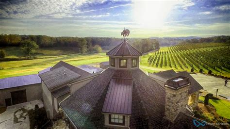 Yonah Mountain Vineyards - Drone Photography