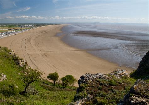 Brean Sands from Brean Down, Somerset | Brean Sands viewed f… | Flickr