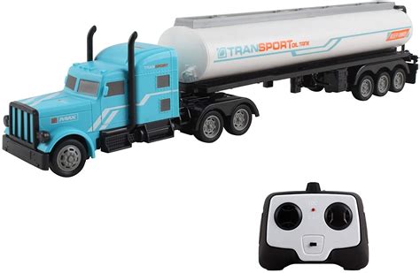 Vokodo RC Semi Truck And Trailer 18 Inch 2.4Ghz Fast Speed 1:16 Scale ...