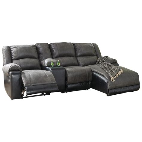 Nantahala Reclining Chaise Sofa | Reclining chaise sofa, Sectional sofa ...