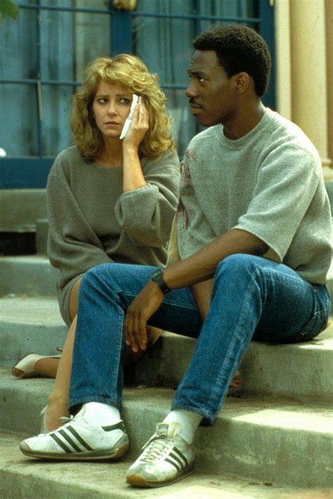 Eddie Murphy and Lisa Eilbacher in Beverly Hills Cop (1984) Eddie ...