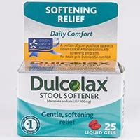 DULCOLAX STOOL SOFTENER Prescription & Dosage Information - MPR