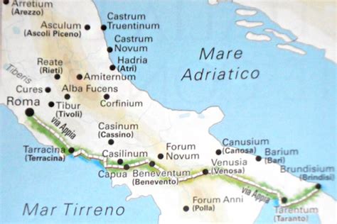 Via Appia Map