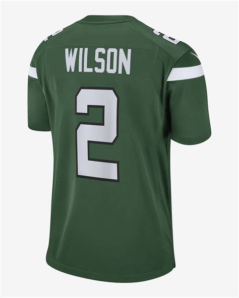 NFL New York Jets (Zach Wilson) Men's Game American Football Jersey ...