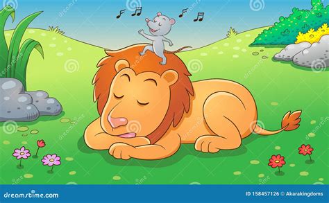 Lion Mouse Stock Illustrations – 3,718 Lion Mouse Stock Illustrations ...