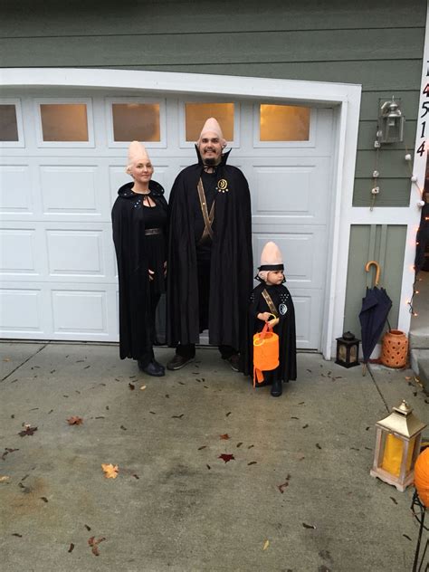 conehead family costume #halloween Conehead caps - Amazon Black capes ...