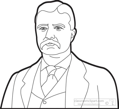 Teddy Roosevelt Drawing at GetDrawings | Free download