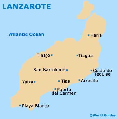 Map of Lanzarote Airport (ACE): Orientation and Maps for ACE Lanzarote ...